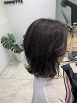 ケンジ 平塚 アネッタ(KENJE annetta)&nbsp;ダークアッシュでトーンダウンカラー