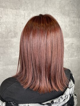 アンダーバーホワイト 大阪上本町店(_WHITE) 切りっぱなし×レッドカラー