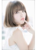 髪質改善ケアストレートで作る小顔ボブ