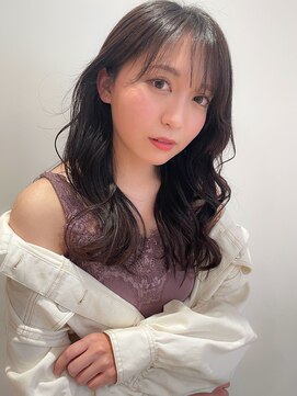 マイラ 銀座(myla) 【田村】イメチェン/くびれミディ/ラベンダーカラーボブ20代30代