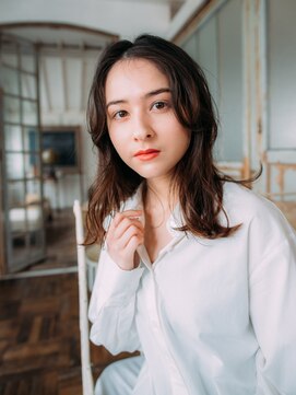 ヘアー アークス 上大岡店(hair ARKS) センターパートロブARKS ARKS上大岡