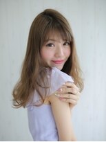 アグ ヘアー カフカ 富田林店(Agu hair kafka)&nbsp;スケルトンバング×ゆるセミディ