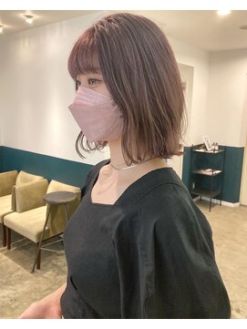 ヘアーブレイス(hair brace) 艶っ！ラベンダー×ピンク【菅野竜矢】