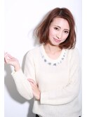 大人クールボブ＿ブラウン［東陽町]