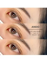 アンド(ANDO)&nbsp;Eye Lash Perm Ikasashi Curl【本町】
