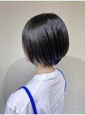 大人ガーリー20代30代40代前下がりショートボブ/池袋/池袋東口