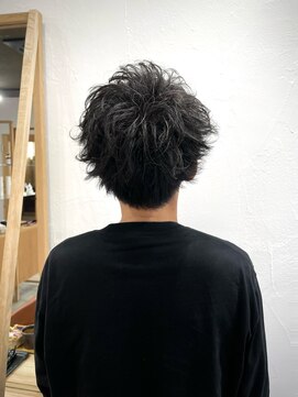 カミカガク グランジマッシュパーマ