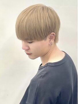 カンゴール サロン トウキョウ セントラル 原宿(KANGOL SALON TOKYO CENTRAL) ブリーチ1回で出来る！【透明感ミルクティーベージュ】