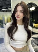 韓国ヘア 顔周りカット レイヤーカット 似合わせカット 東垂水