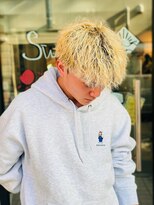 スウェル 船橋店(Swell)&nbsp;ハイライト/マッシュパーマ/ウルフ/アッシュブラック