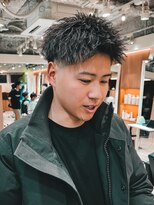 ルースト 渋谷店(ROOST)&nbsp;スキンフェード/ジェットモヒカン/ツイストパーマ