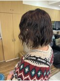 ウェーブパーマ