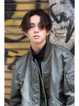 ハバナ 渋谷(HAVANA) 束感モテる/ツーブロック/センターパート/ニュアンスパーマ