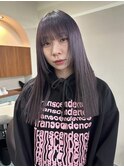 ラベンダーグレージュ×ラベンダーカラー×パープルカラー