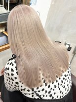 ロア 福岡天神本店(LORE)&nbsp;ダブルカラーベージュカラーケアブリーチカラーハイトーンカラー