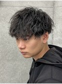 【尾崎】波まきmix「船橋パーマ/船橋メンズ/パーマ」