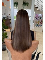 フォルテ 榛原パームス店 ロングハイライトカラーデザインカラー