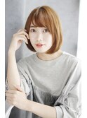 レイヤーカットウェットヘアデザインカラーオリーブベージュ/188
