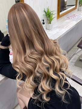 ディーシー 池袋店(D.C) カラー&エクステ同時施術OK