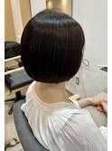 大人可愛い20代30代40代50代オススメベーシックボブ♪