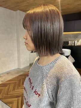 サクラ 岐阜(SAKURA) 髪質改善カラー　似合わせカット　切りっぱなし