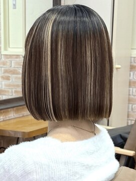 ハーシーバイアポロ 相模大野(HERSHE by apollo) 髪質改善縮毛矯正,レイヤー,縮毛矯正,白髪ぼかしハイライト.白髪