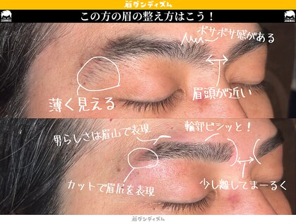 眉ダンディズム 大阪本町店の写真