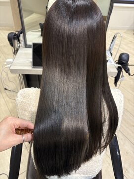 ユーフォリア 銀座本店(Euphoria) 水素ストレート  縮毛矯正  髪質改善  梅雨対策