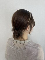 ヘアセット専門店 ナゴミ 渋谷店(nagomi)&nbsp;ボブでもできるアップスタイル