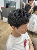 アロー 船橋店(AROH)&nbsp;サーフカール/スパイキーショート/ブルーブラック/船橋