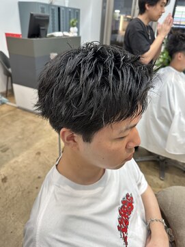 アロー 船橋店(AROH) サーフカール/スパイキーショート/ブルーブラック/船橋