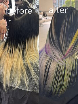 いろあそび 町田 複雑デザインカラー