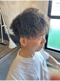 メンズカット＋ツイストスパイラルパーマ