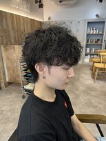 エイト 池袋店(EIGHT ikebukuro)&nbsp;メンズマッシュシャドーパーマスタイル