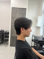 ステージ(STAGE)&nbsp;ダウンパーマ　ニュアンスパーマ　センターパート