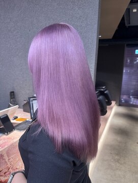 ペレ 栄店(PELE) ホワイトグレージュ/デジタルパーマ/チェリーブラウン/栄