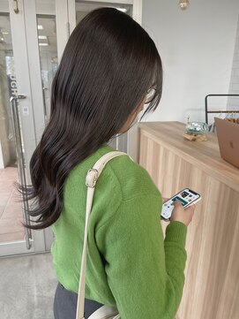 テラス 金沢(Terrace) ツヤ髪アッシュブラウンカラー【荒川】