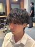 [学割U24]メンズカット+メンズパーマ[津田沼/メンズ/メンズパーマ/学割U24]