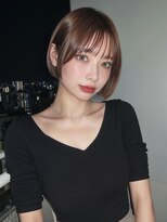 オズ 郡山桑野店(OZ)&nbsp;前髪あり透明感ベージュボブ