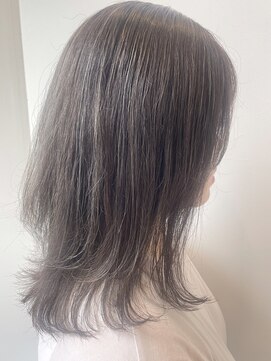 アルファ(Hair Salon alpha) 【大人可愛い×透明感】ハイライト×グレージュ