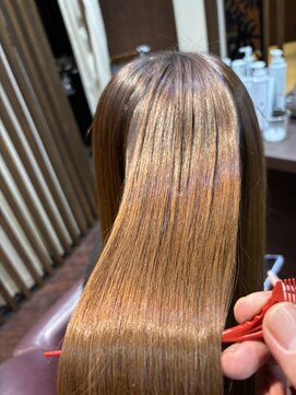 縮毛矯正×圧倒的ツヤストレート