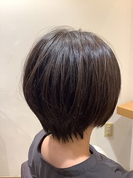 ラファンス 栗林店(LaFENCE) 艶髪/艶感/艶髪/ショートレイヤー/透明感/ブラウン