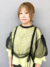 【渡邉 理香子】小顔カット×透明感カラーで毎日を明るく♪