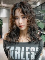 アイティー バイ アルバム 中野店(IT by ALBUM)&nbsp;ロングおくれ毛ココアベージュ小顔_F1319