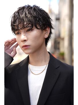 トゥルークリエイション 新越谷(True Creation) MEN’S HAIR/サーフカール/刈り上げセンターパート/新越谷