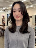 アビー(ABBEY) ミディアムレイヤーレイヤーカット20代30代40代顔まわりカット