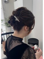 ジレ バイ マッドグラマー(GILET by mad grammar)&nbsp;ヘアセット / 結婚式ヘア / アップスタイル