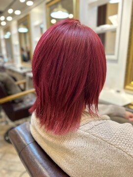 クロエバイラヴィズム 三条店(CLOE by LUVISM) 派手髪ウルフ