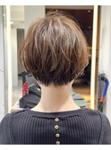 丸みショートボブ/レイヤー/20代30代40代50代/原宿0508