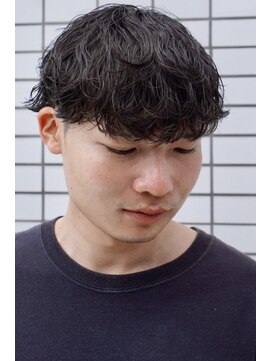 ボイス(VOICE) 波巻きスパイラルツーブロマッシュクリームパーママッシュ